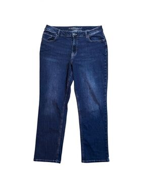Maurices M Jeans Straight-Leg Women's Jeans High Rise Curvy Fit Size 20W